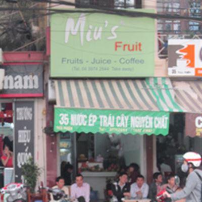 Miu’s Cafe – Fruits – Juice