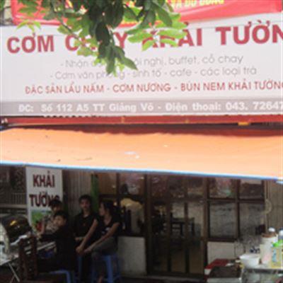 Cơm chay Khải Tường – Giảng Võ