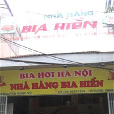 Bia Hiền – Nhà Hàng Bia Hơi Hà Nội