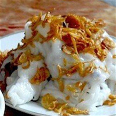 Bánh Cuốn Chả Cốm Nướng