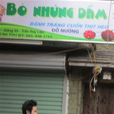Bò Nhúng Dấm 555 – Giảng Võ