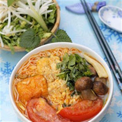 Bún Riêu Cua Đậu Rán
