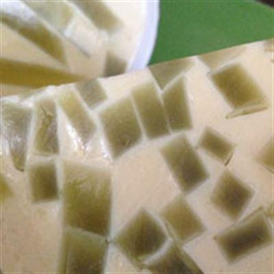 Bánh Flan Rau Câu Trái Dừa