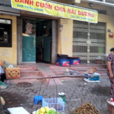 Bánh Cuốn Chả Hải Dương – Châu Long