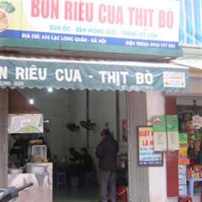 Bún Riêu Cua Thịt Bò