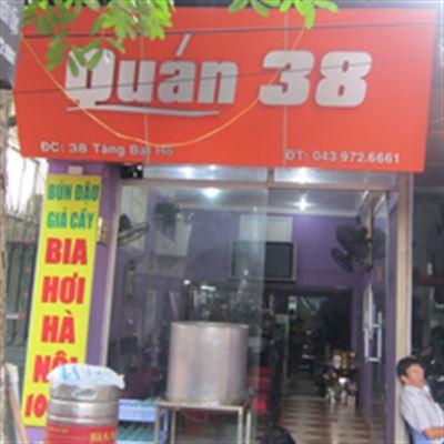 Quán 38 – Bún Đậu Giả Cầy