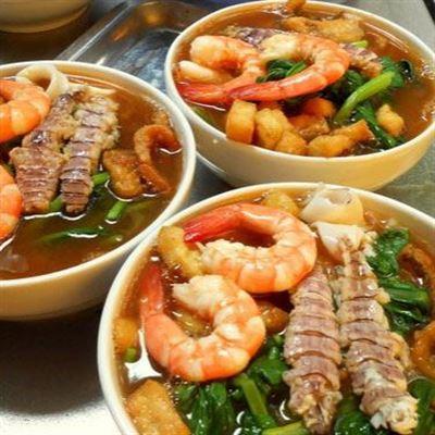 Bún Tôm, Bún Bề Bề – Lạch Tray