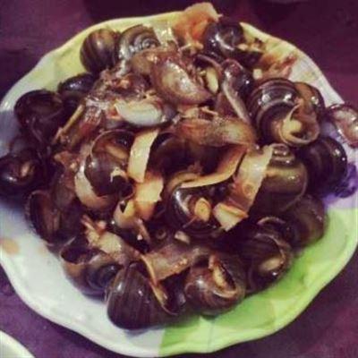 Ốc Đường Tàu Cầu đất