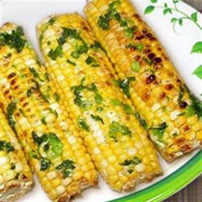 Bắp Nướng Mỡ Hành