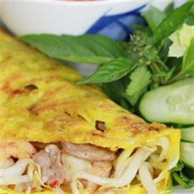 Bánh Xèo Tôm Nhảy
