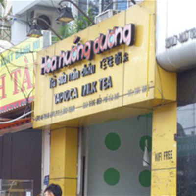 Trà Sữa Hoa Hướng Dương – Nơ Trang Long