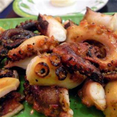 Bạch Tuộc Nướng Thương
