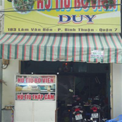 Hủ Tiếu Bò Viên Duy – Lâm Văn Bền