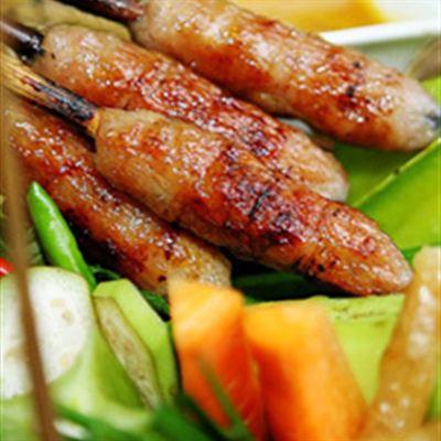 Nem Nướng Gánh – Đặc Sản Nha Trang – Food Court Vincom Center
