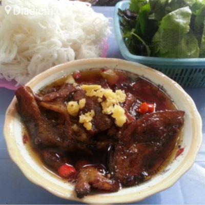 Bún chả nem rán 96