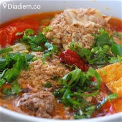 Bún Riêu Cua Bà Nga – Hà Huy Tập