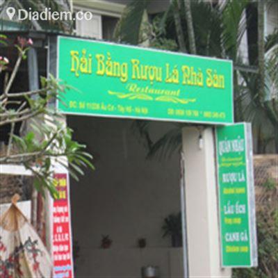 Hải Bằng Rượu Lá Nhà Sàn