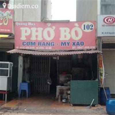 Phở Bò Quang Huy – KĐT Văn Quán