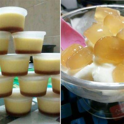 Kem Flan Yaour Hột Đát