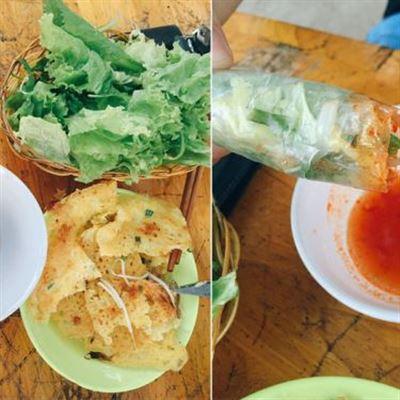 Bánh Xèo Chảo Mực Tôm