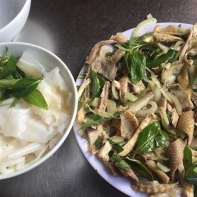 Quán Long – Bánh Ướt Lòng Gà