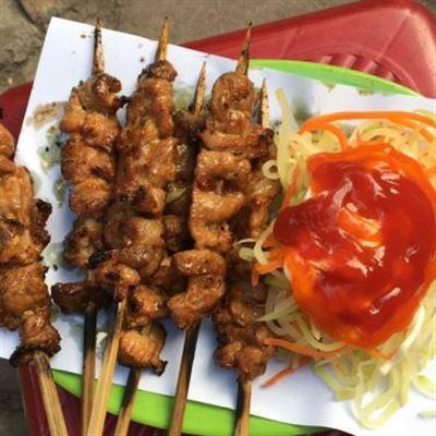 Xiên Nướng & Bánh Tráng Nướng