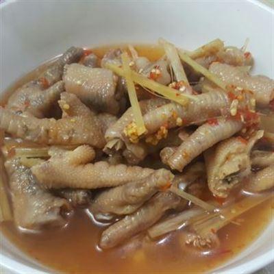 Chân Gà Muối Lá Chanh