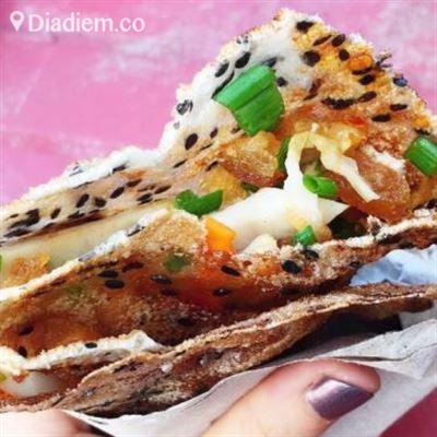 Bánh Tráng Nướng Mắm Ruốc