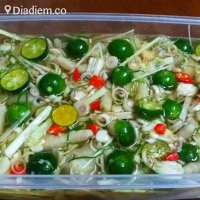 Chân Gà Sả Tắc Vị Thái