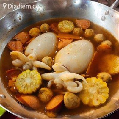 Lẩu Mực Cay Khổng Lồ 169k